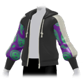 Paisley Tracksuit Top Poison