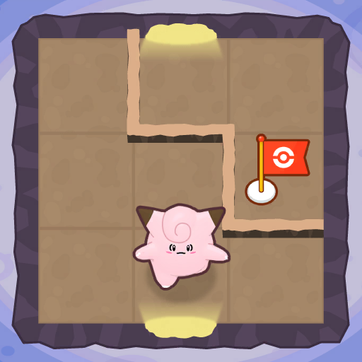 Use the tunnels to reach the goal!