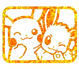 Pikachu & Eevee Stamp