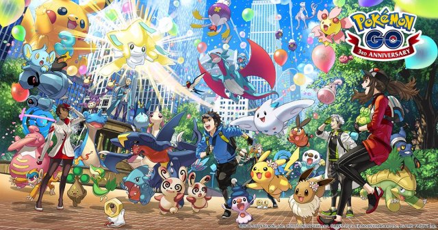 Third Anniversary Event Pokémon Go Serebiinet