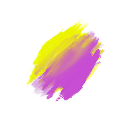 Festival of Colors Yellow Face Sticker