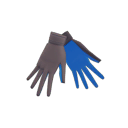 Team Aqua Gloves (Blue)