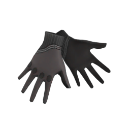 Team Aqua Gloves (Black)