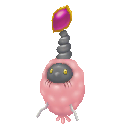 Burmy Earring (Trash Cloak)