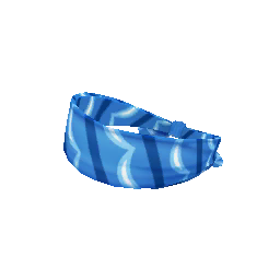 Water Festival Scarf (Tied Back)