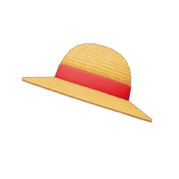 Red-Ribboned Straw Hat