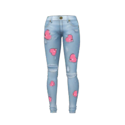 Ripped Luvdisc Jeans (Fitted) Ripped Luvdisc Jeans (Fitted)