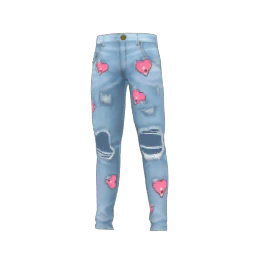Ripped Luvdisc Jeans (Tapered) Ripped Luvdisc Jeans (Tapered)