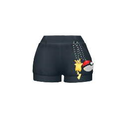 Pikachu Fan Shorts (Cropped) Pikachu Fan Shorts (Cropped)