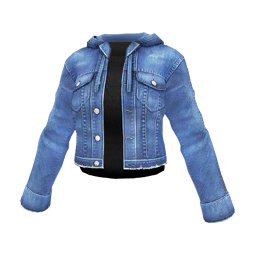 Hooded Denim Jacket Hooded Denim Jacket