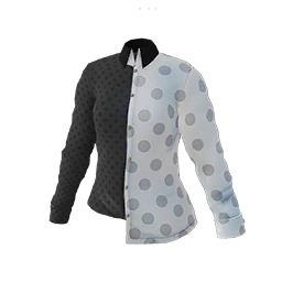 Trendy Black & White Shirt Trendy Black & White Shirt