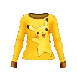 Pikachu Fan Shirt (Long Sleeve) Pikachu Fan Shirt (Long Sleeve)
