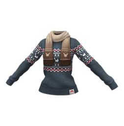 Holiday Sweater with Scarf Holiday Sweater with Scarf