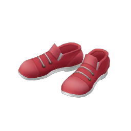 Johto Shoes (Red) Johto Shoes (Red)