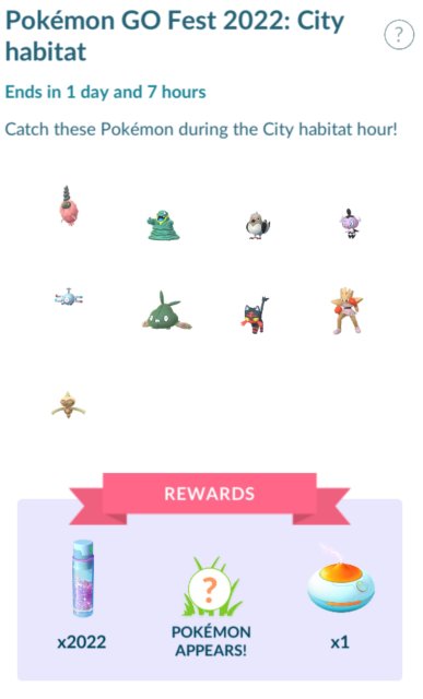 Pokémon GO Fest 2023: Global Guide - Habitats, Schedules, Incense, Raids