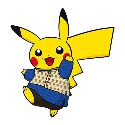 Kurta Pikachu Sticker 1