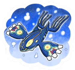 Kyogre Sticker