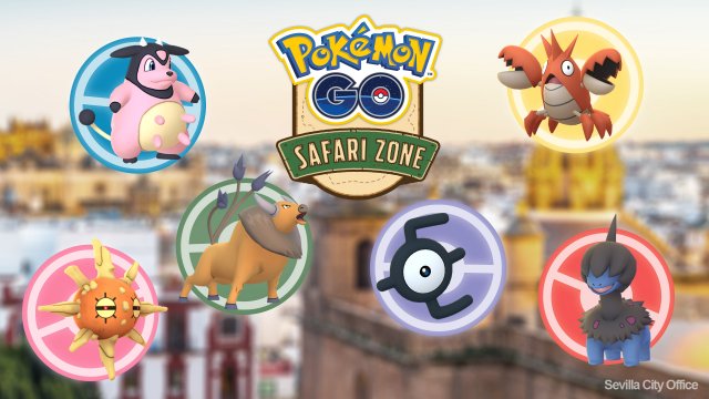 Safari Zone Seville Pokemon Go Serebii Net