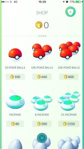 Pokémon GO - Shop & Microtransactions