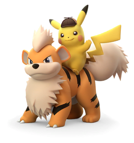 Detective Pikachu & Growlithe