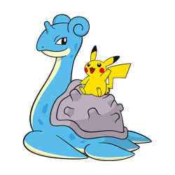 Lapras & Pikachu