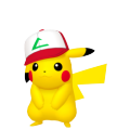 Pikachu (Original Cap) in Pokémon HOME