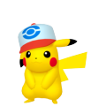 Pikachu (Unova Cap) in Pokémon HOME