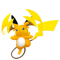  Raichu in Pok&eacute;mon HOME