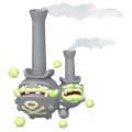 Weezing in Pokémon HOME
