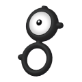 Unown (B) in Pokémon HOME