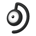 Unown (D) in Pokémon HOME