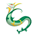 Serperior in Pokémon HOME