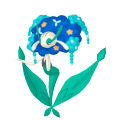 Florges (Blue Flower) in Pokémon HOME