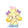 Alcremie (Rainbow Swirl) in Pokémon HOME