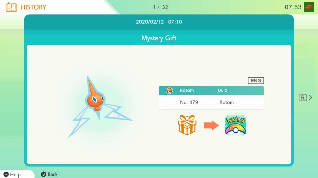 Rotom Gift