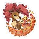 Reward for Challenge Register Autumn Form Deerling and Autumn Form Sawsbuck