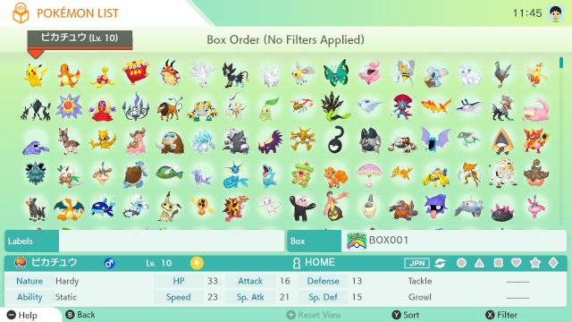 Pokemon Sword and Shield - Complete Pokedex All Pokemon Home Full