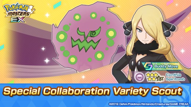Pokmon Masters - Cynthia & Spiritomb