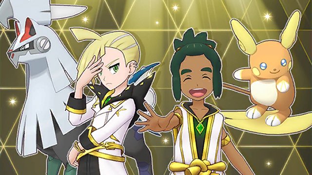 Arceus Arc Celebration Special Battle Event - Gladion and Hau Image