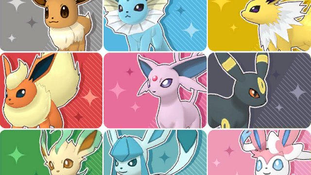 Pokémon Theta Emerald Ex: Eeveelutions 