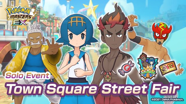 Pokémon Masters - Town Square Street Fair 