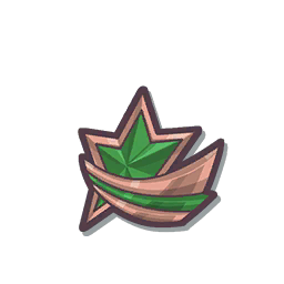 1 Star Grass Pin Image