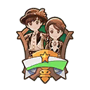 1 Star Teal and Indigo Festival