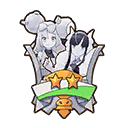 2 Star Zippity Zappity Collab Medal