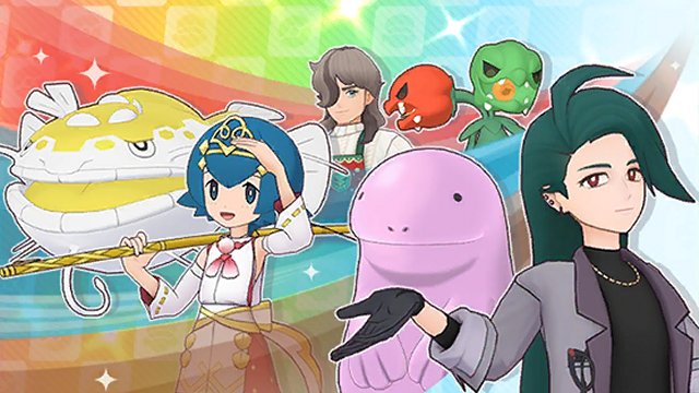 Pokémon Masters - Sea's Legend and Raging Souls