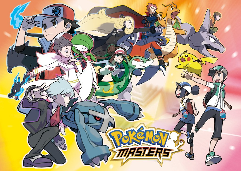 Pokémon Masters Sync Pairs Trainers Pokémon