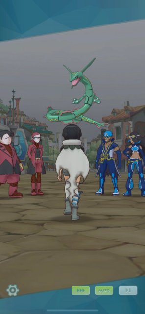 Super-Ancient Pokémon and People Image