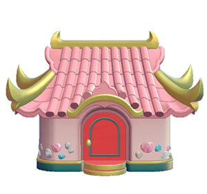 Pink Imperial cottage kit