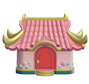 Pink Imperial cottage kit