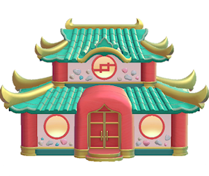 Aquamarine Imperial house kit
